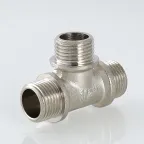 Тройник ННН 1/2'х1/2'х1/2' никелированный
