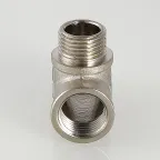 Тройник ВНН 1/2'х1/2'х1/2' переходной, никелированный