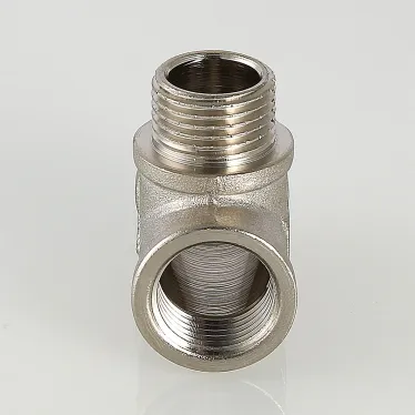 Тройник ВНН 1/2'х1/2'х1/2' переходной, никелированный