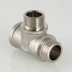 Тройник ВНН 1/2'х1/2'х1/2' переходной, никелированный