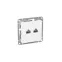 Эпика Механизм розетки RJ45 - 2шт (cat5) белый EKF