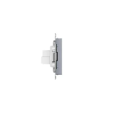 Эпика Механизм розетки RJ45 - 2шт (cat5) алюминий EKF