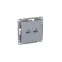 Эпика Механизм розетки RJ45 - 2шт (cat5) алюминий EKF