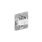 Эпика Механизм розетки RJ45 - 2шт (cat5) алюминий EKF