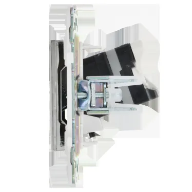 SKANDY Розетка компьютерная RJ45 кат.5E SK-K01N никель IEK