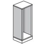 Боковая панель - XL3 4000 - высота 2000 мм - ширина 475 мм - на винтах | 020541 | Legrand