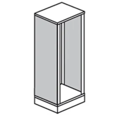 Боковая панель - XL3 4000 - высота 2000 мм - ширина 475 мм - на винтах | 020541 | Legrand