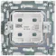 SKANDY Заглушка с суппортом SK-C01N никель IEK