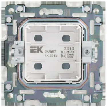 SKANDY Заглушка с суппортом SK-C01N никель IEK