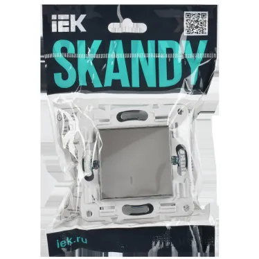 SKANDY Заглушка с суппортом SK-C01N никель IEK