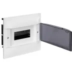 Practibox S Пластиковый щиток Встраиваемый (ЩРв-П) 1X8 Дымчатая дверь