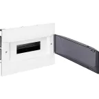Practibox S Пластиковый щиток Встраиваемый (ЩРв-П) 1X12 Дымчатая дверь