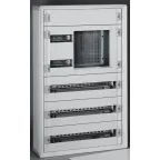 Распределительный шкаф с пластиковым корпусом XL3 160 - для мод. оборудования с дополнительным пространством - 3 рейки | 020095 | Legrand