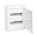 Накладной распределительный щит Nedbox - с белой дверью - 2 рейки х 12 (+1) модулей | 601237 | Legrand