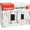 Practibox S Пластиковый щиток Навесной (ЩРн-П) 1X4 Белая дверь