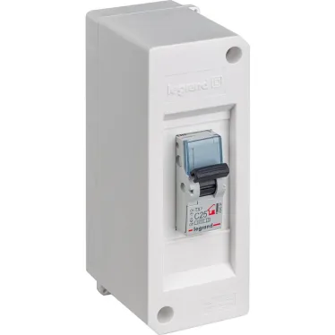 Щиток накладной Mini S - 2 модуля - белый RAL 9010 | 001356 | Legrand