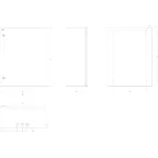 Щит с монтажной панелью металлический ЩМП-3-0 76 У2 IP54 (650х500х220) SIMPLE | Б0046707 | ЭРА