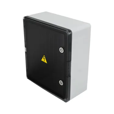 Корпус пластиковый ЩМПп с прозрачной дверцей 370х325х150мм IP65
