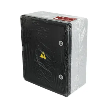 Корпус пластиковый ЩМПп с прозрачной дверцей 370х325х150мм IP65