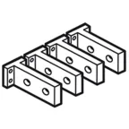 Набор клемм DPX1600 3P на прям | 026380 | Legrand