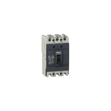 Выключатель автоматический трехполюсный EZC100 30 KA/380В 3Т 16 A