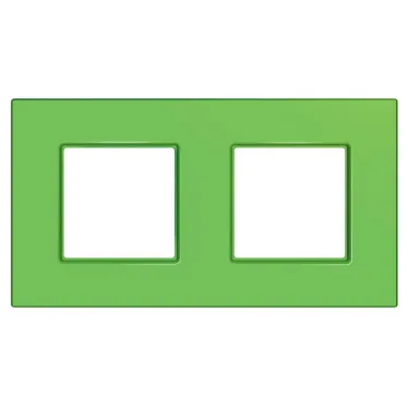 UNICA QUADRO Рамка 2 поста киви