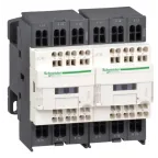 Контактор реверсивный D 3Р 12A НО+НЗ 24V DС 2.4 ВТ пружинный зажим