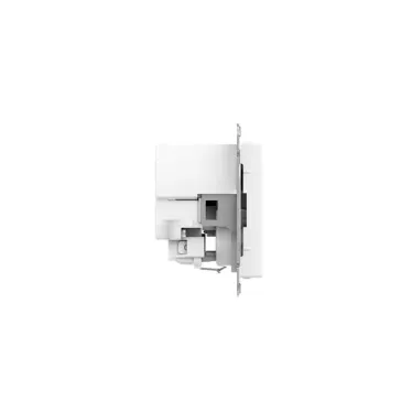 Механизм розетки с USB-A+С - 2шт, 16А, с заземлением, со шторками, белый Эпика EKF