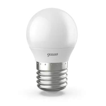 Лампа светодиодная LED 6.5 Вт 550 лм 4100К шар P45 нейтральный E27 AC 220В Black Gauss