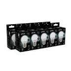 Лампа светодиодная LED 6.5 Вт 550 лм 4100К шар P45 нейтральный E27 AC 220В Black Gauss