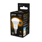 Лампа светодиодная LED 6 Вт 500 лм 3000К грибок R50 теплый E14 AC 220В Black Gauss