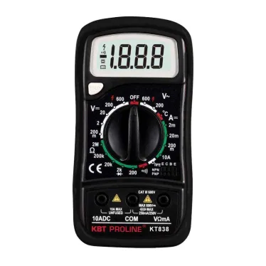 Мультиметр цифровой KT 838 серия PROLINE