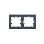 BRITE Рамка 2 поста IP44 РУ-2-БрС-44 сталь