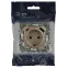 Розетка Elegance 14-4108-04 со шторками, 2P+E 16A-250В, с USB type-A+C 5В-3А, шампань