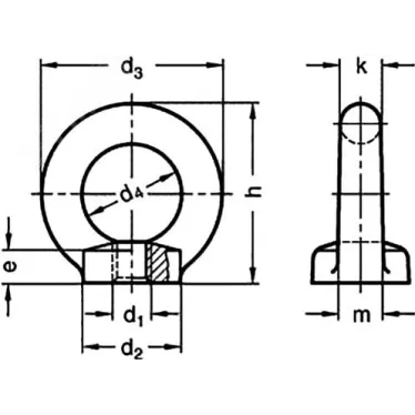 Рым-гайка M10