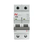 Выключатель автоматический AV-6 2P 10A (B) 6kA AVERES