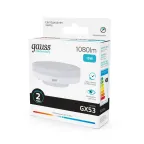 Лампа светодиодная LED 15 Вт 1080 лм 4100К таблетка нейтральный GX53 AC 220В Elementary Gauss