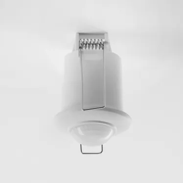 Датчик движения ИК встраиваемый 500w 360 градусов 6м IP20 белый