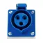 Розетка 113-16А-6h-220AC-2P+PE-IP44
