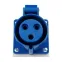 Розетка 123-32А-6h-220AC-2P+PE-IP44