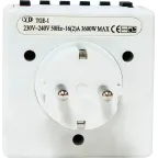 Розетка с таймером (недельная) электронная IP20 16А 3500W