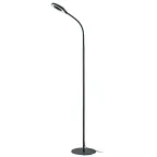                  Торшер ULM-T610 7W/4500K/DIM BLACK напольный светодиодный 7W с регулировкой наклона Сенсорный выключатель Диммер Черный ТМ
               