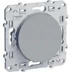                  Выключатель одноклавишный, алюминий
               