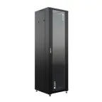 SKAT TB-32R660GF-B Шкаф напольный универсальный серверный 32U 600х600мм дверь стекло