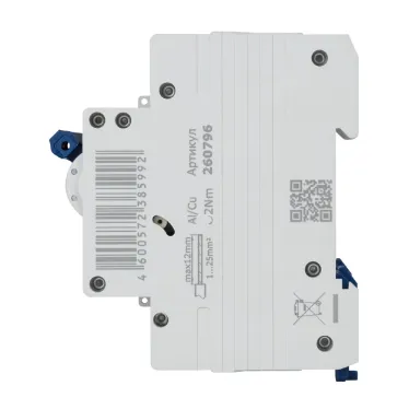 Выключатель автоматический трехполюсный 32А C 6кА AC OptiDin BM63-3C32-УХЛ3