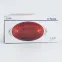 Строб 1.3w красный IP54