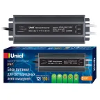 Блок питания ультратонкий 150Вт UET-VAF-150A67 12V IP67 2 выхода Металлический корпус