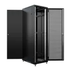 SKAT TB-22R680PF-B Шкаф напольный универсальный серверный 22U 600х800мм дверь перфорированная