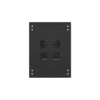 SKAT TB-22R680PF-B Шкаф напольный универсальный серверный 22U 600х800мм дверь перфорированная