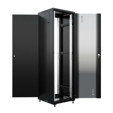 SKAT TB-42R660GF-B Шкаф напольный универсальный серверный 42U 600х600мм дверь стекло